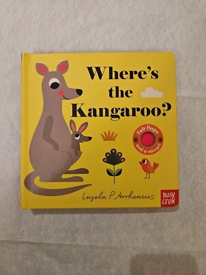 Lot of 2 Children's Books Where's the Kangaroo & Hickory Dickory Dock