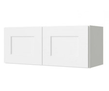 30"Wx12"Dx12"H Wall Kitchen Cabinet - White Shaker