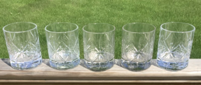 Dewar's True Scotch Whiskey Glasses Set of 5 - s4b