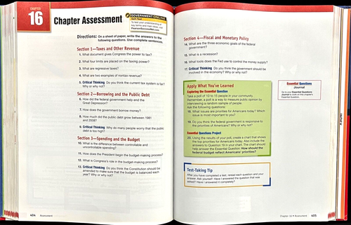 AMERICAN GOVERNMENT - FOUNDATIONS SERIES - Student Textbook (2009, Pearson) - Picture 12 of 16