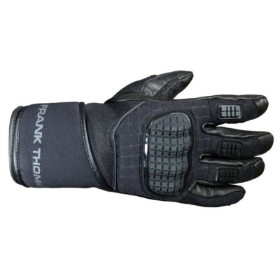 Frank Thomas Spidex WP Motorcycle Gloves Black Waterproof UK