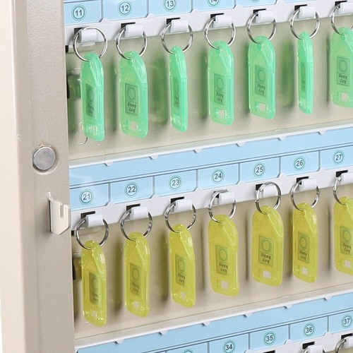 80 Key Lock Box Storage Safe Cabinet Wall Mount Organizer Holder Car Dealers NEW - Picture 2 of 10