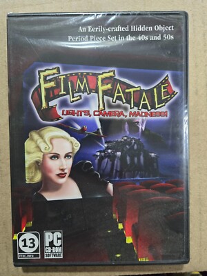 Film Fatale (PC CD-ROM, WIN 7, XP, VISTA) Brand New Factory Sealed!