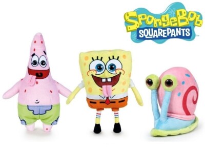 SpongeBob Schwammkopf Plüschtier 20-32 cm SpongeBob Patrick Gary Nickelodeon