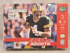 NFL Quarterback Club 2000 Nintendo 64  N64 Authentic BOX ONLY