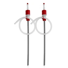 2 PK TERAPUMP TRTI901 BPA-Free Extra Heavy Duty Siphon Drum Pump for 15 30 55