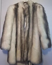 Vintage Avec Tu Faux Fur Coat