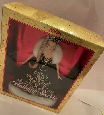 最終値下 bonjour diary holiday collection 6Y CLEARANCE! SAVE 50% 2007 HOLIDAY BARBIE J0949 BLONDE 027084442946