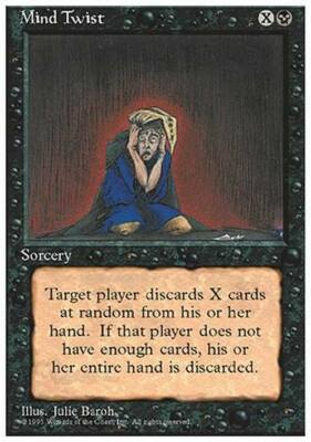 Mind Twist ~ Fourth Edition [ Near Mint ] [ Magic MTG ]
