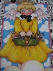 UNUSED 1995 vintage greeting card Mary Engelbreit THANK YOU Be Good 4 Something — photo 3