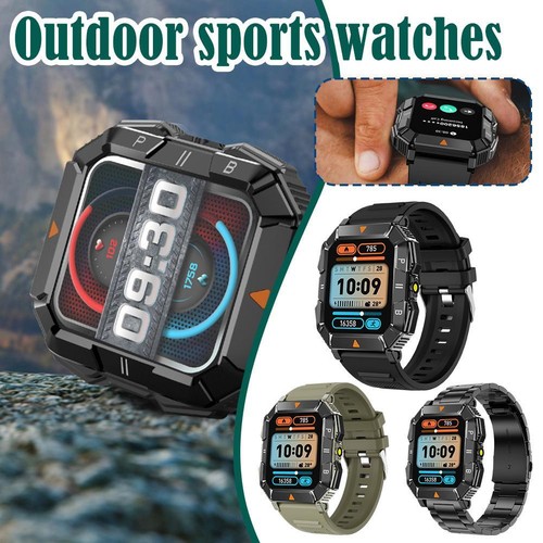 Smart Watch with Heart Rate Blood Oxygen Sleep Monitor Waterproof - Zdjęcie 3 z 22