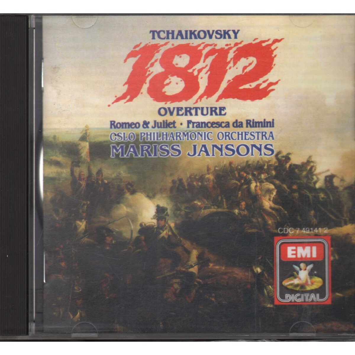 Tchaikovsky, Jansons CD 1812, Romeo E Juliet - Francesca Da Rimini / CDC7491412