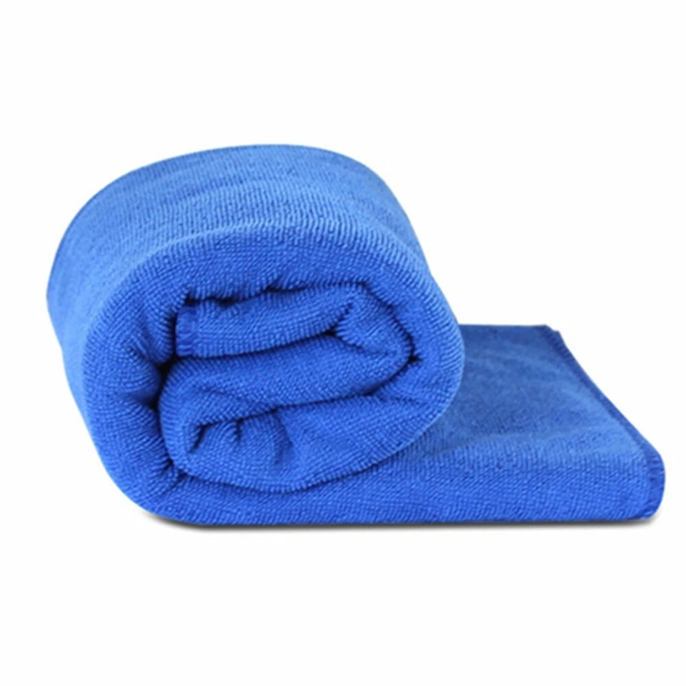 Toallas de limpieza grandes de microfibra para lavado de autos paños de cocina 160x60 cm Foto 4 de 4