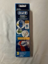 Oral-B Braun Stages Power Replacement Brush Heads 3 Extra Soft DISNEY BRAND NEW