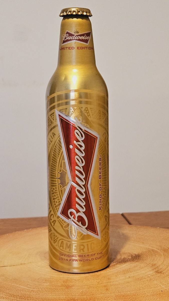 Empty Rare New Budweiser Limited Edition 2014 FIFA World Cup