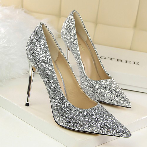 Women's Classic Stiletto Glitter Corset High Heel Party Club Wedding Pumps Shoes - Picture 57 of 73