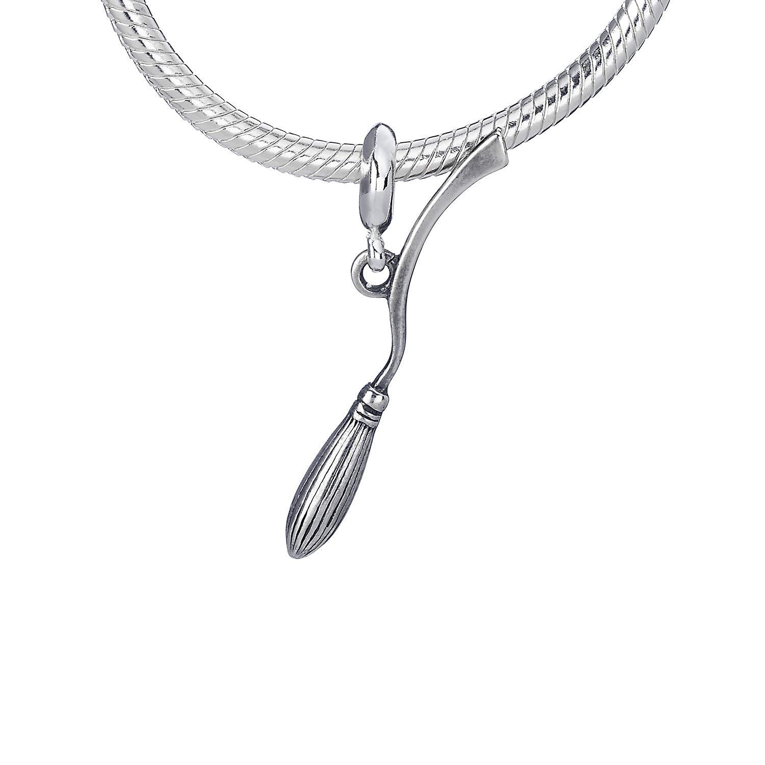 Harry Potter - Nimbus 2000 - Charme en Argent pour Bracelet