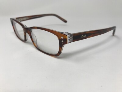 LINK OCCHIALI Eyeglasses Frame LINK3197 50-17-140 Crystal Brown YE80