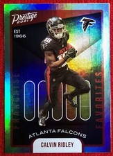 2021 Panini Prestige Calvin Ridley #FF-8 Franchise Favorites ATL Falcons NFL