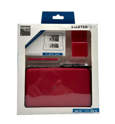 BIGBEN PLAY New 2DS XL, 3DS XL Starter Pack  Rot Red G618