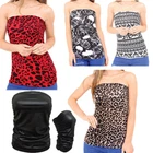 New Women Ladies Vest Ruched Sleeveless Boob Strapless Tube Bandeau Top UK 8-26