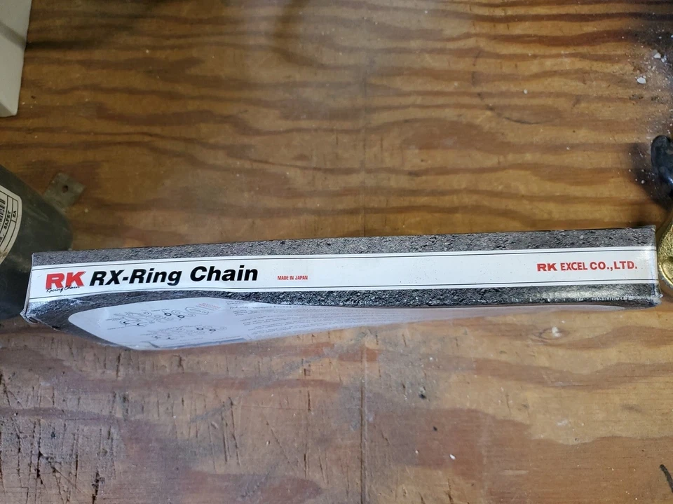 Cadena HONDA CB350 CB350F CB360 CB400T CB400F CM400 CB500 CB750 RX-RING RACING Foto 2 de 4