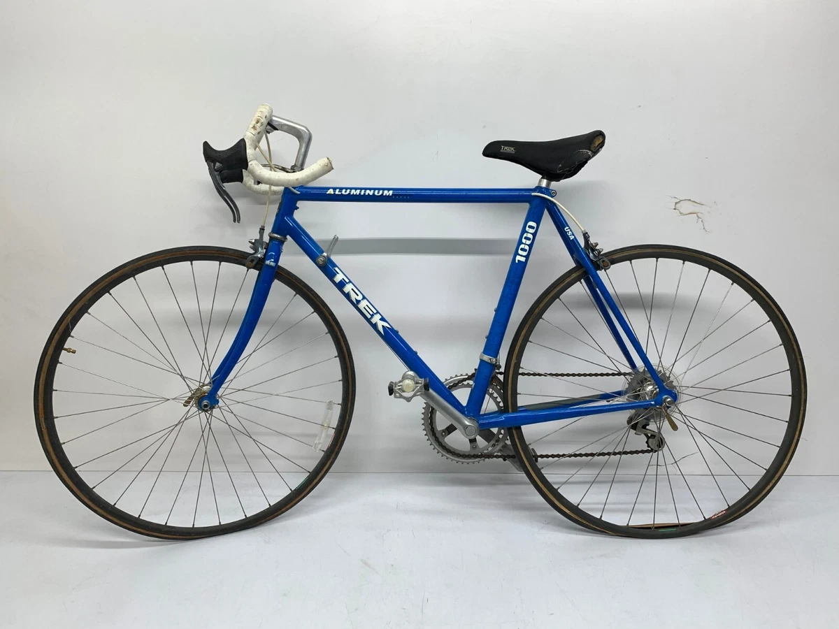 Vintage trek 1000 aluminum clearance road bike