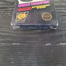 Urban Champion Hangtab Nintendo NES Complete In Box CIB Great Shape
