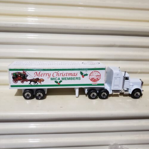 Matchbox "MERRY CHRISTMAS MICA MEMBERS 1990" CY104 Kenworth Transporter *ExcInBx - Picture 4 of 13