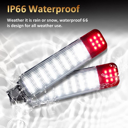 Waterproof LED Interior Door Light Door Panel Courtesy Lights for Chevrolet GMC - Picture 8 of 14