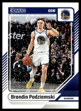 2024-25 Donruss Holiday Brandin Podziemski Golden State Warriors #22