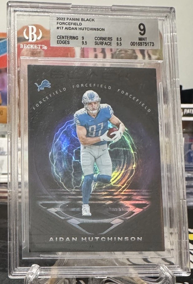 Aidan Hutchinson Panini Black Forcefield #FF17 Base