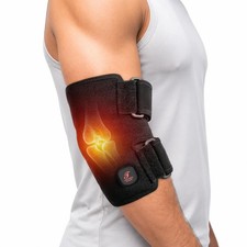 Cordless Elbow Heating Pad for Tendonitis and Tennis Elbow Relief, Rechargeab...
