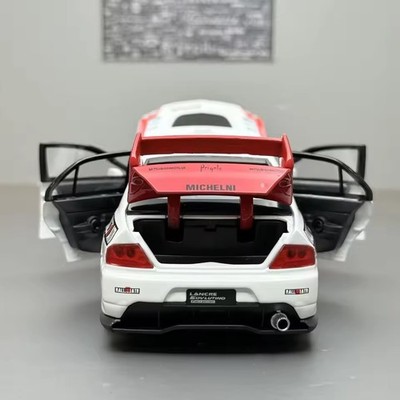 Neu 1:32 Mitsubishi Lancer Evolution EVO Petroleum Version Legierung Druckguss UK