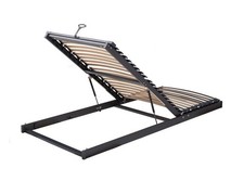 TEMPUR FORMâ„¢ Systemrahmen 1500 mit Gasdruckfeder foliertes Buchenholz