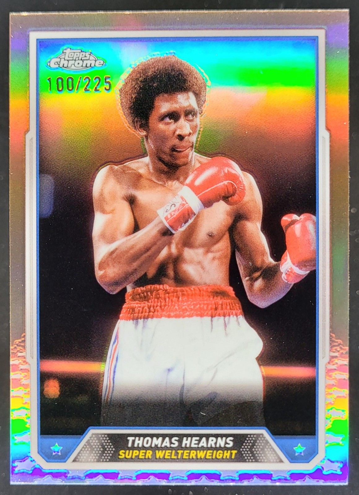 2024 Topps Chrome Thomas Hearns Bronze Refractor /225 #24 MG3