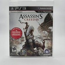 Assassin’s Creed III (Playstation 3) CIB Complete Authentic Tested