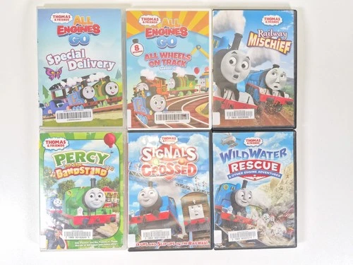 Thomas And Friends DVD Lot Of 6