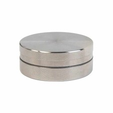 Edelstahl Grinder 50mm 2-teilig Kräutermühl...