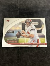2021 Panini Playoff Football TOM BRADY Behind the Numbers #BTN-TBR BUCCANEERS