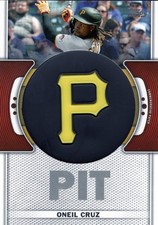 2023 TOPPS TEAM LOGO COMMEMORATIVE PATCH #TLP-OC ONEIL CRUZ