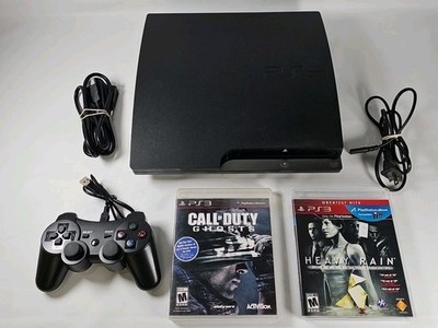 Sony Playstation 3 Slim Console PS3 TESTED CLEANED W/ 2 Random Games