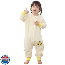 BETTERFUN Unisex Baby Sleeping Bag Soft Long Sleeve Sleeping Sack with Feet W