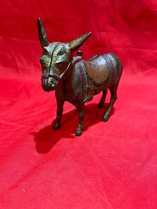 Vintage metal donkey