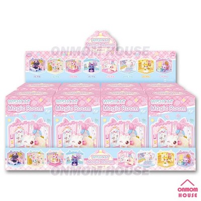 Wishcat Magic Room Vol.1 8 Types Mini Figure Set Korean Toy 2026