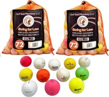 Hit Away Used Golf Balls Bulk with Mesh Bag Used Range Balls Shag Practice