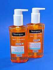 2 Neutrogena Spot Controlling Facial Wash Oil Free 6.7 fl oz Discontinued New