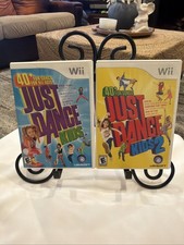 Just Dance Kids 1 & 2 (Nintendo Wii, 2011) CIB! W/ Manual! Complete! Works!
