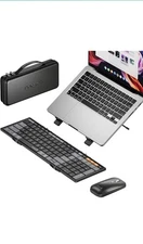 ProtoArc XKM01 CaseUp Foldable Keyboard, Mouse and stand