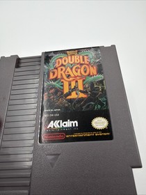 Double Dragon III: The Sacred Stones (Nintendo NES, 1991) carrello autentico testato